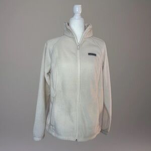 Columbia Benton Springs Ivory Full Zip Fleece Jacket